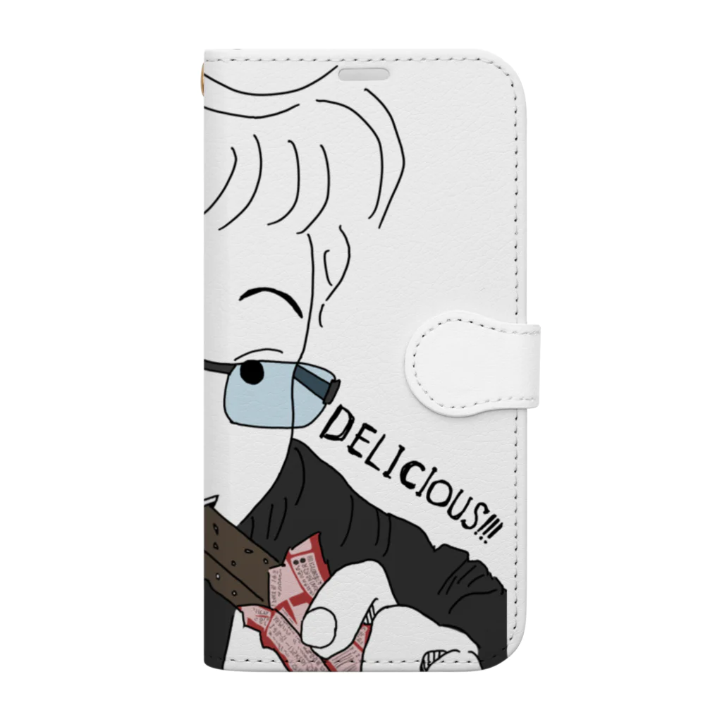 たんさんぽろぽろ丸のグッズ屋さんのDELICIOUS Book-Style Smartphone Case