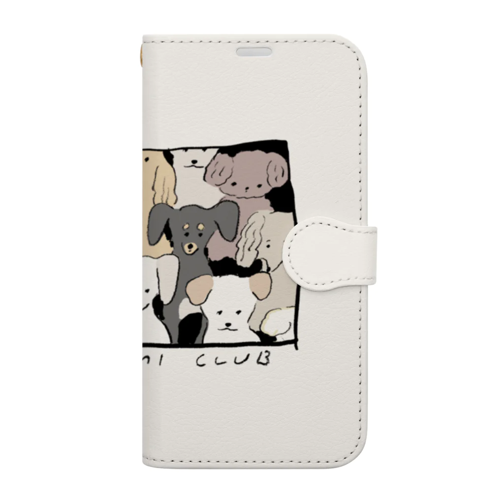 がじゅまるのたれみみクラブ Book-Style Smartphone Case