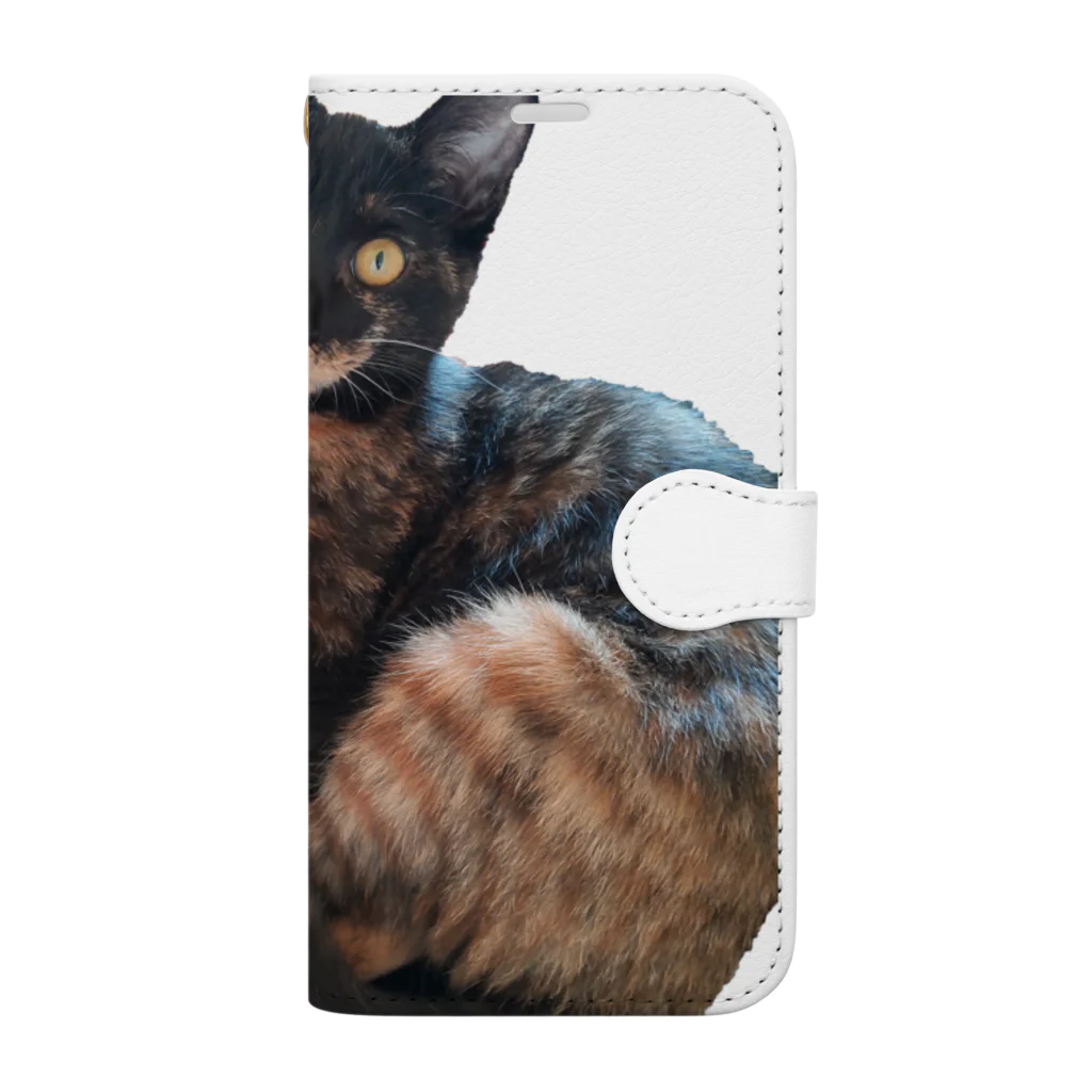 結社黒猫の猫LOVE Book-Style Smartphone Case