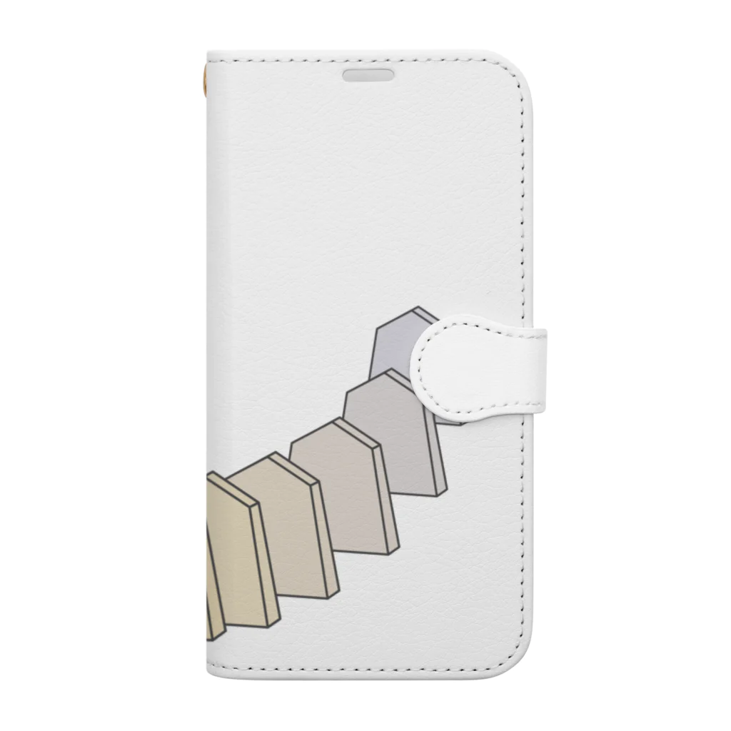 KAWAGOE GRAPHICSの駒 Book-Style Smartphone Case