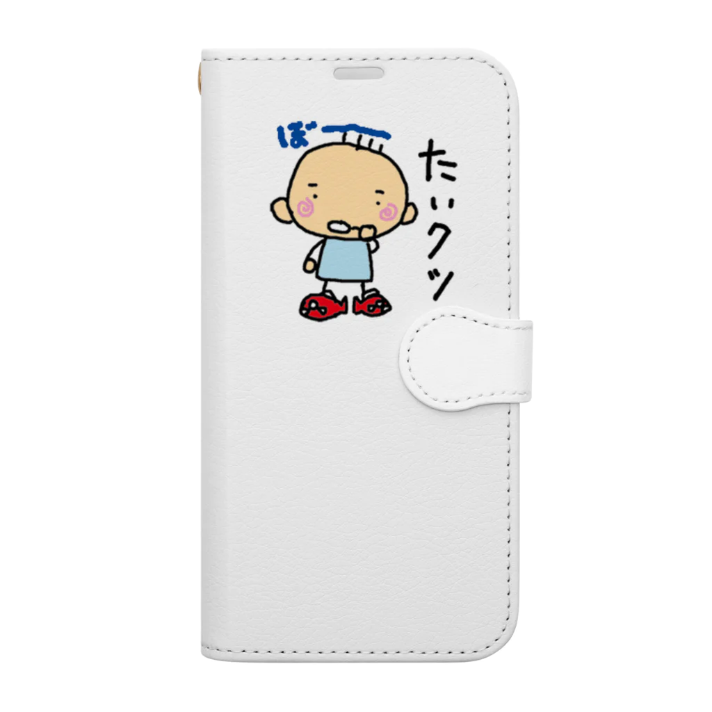 tidemaru3のたいクツ Book-Style Smartphone Case