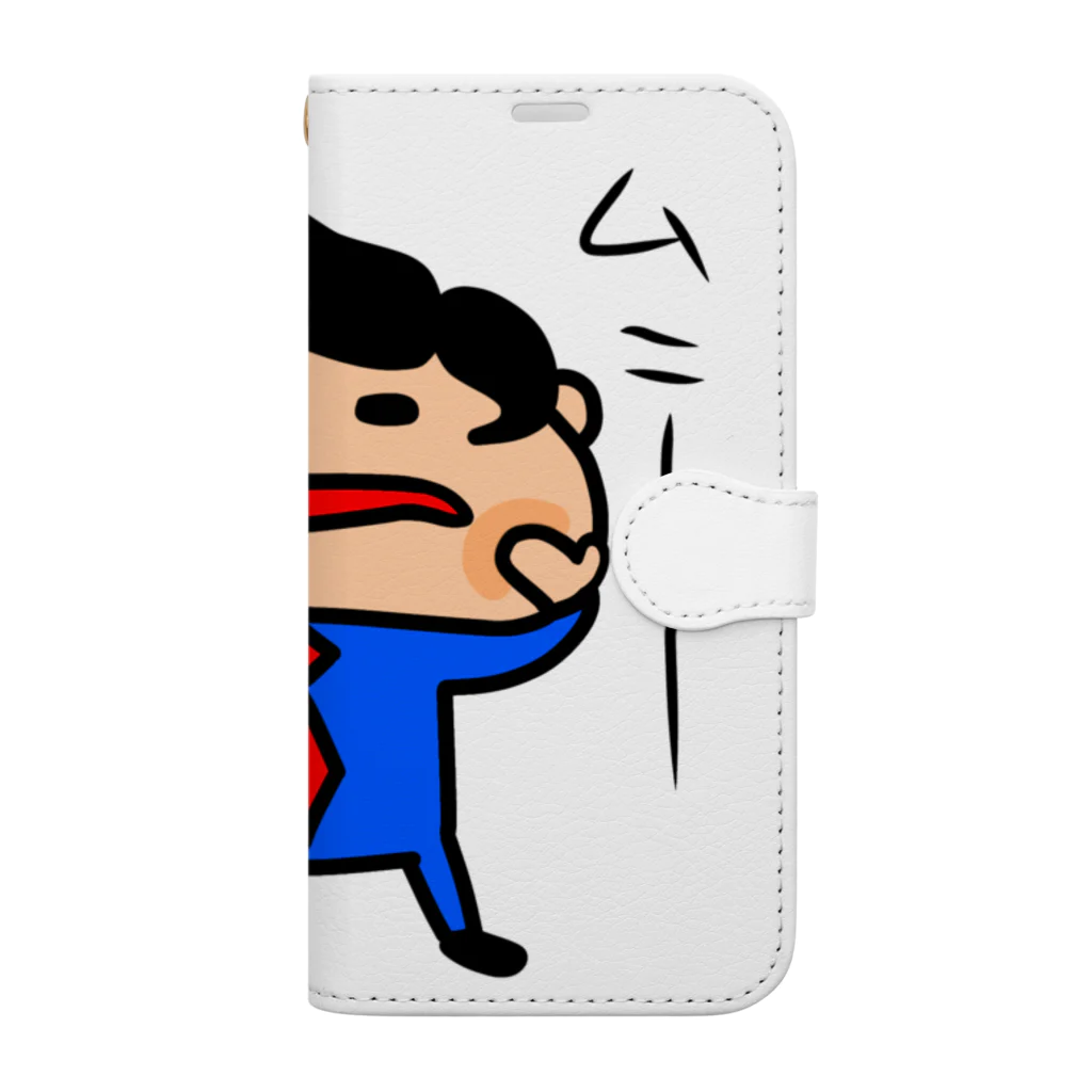 momino studio SHOPのムニーーーーーーー。 Book-Style Smartphone Case