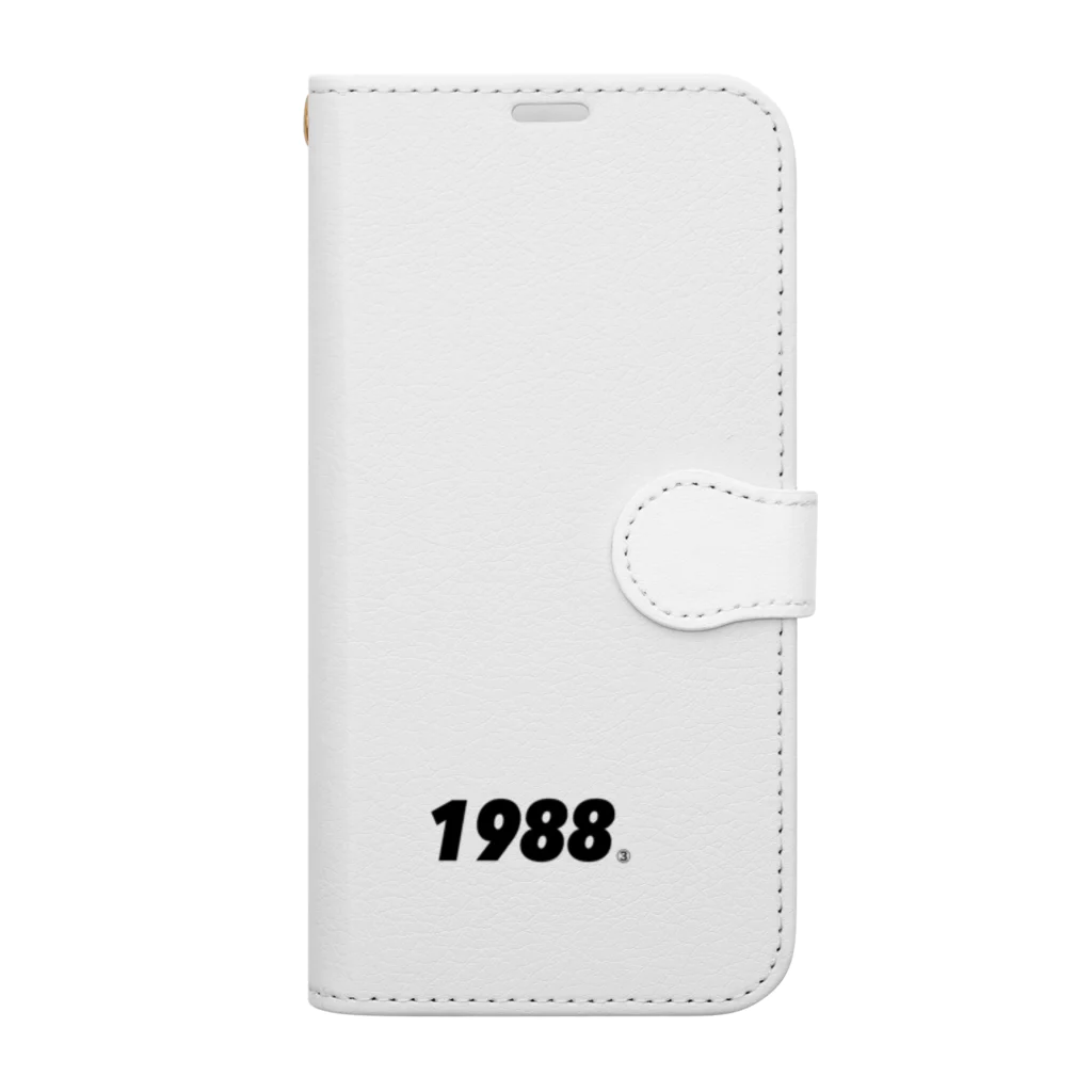 yuka yajimaの1988年3月生まれ Book-Style Smartphone Case