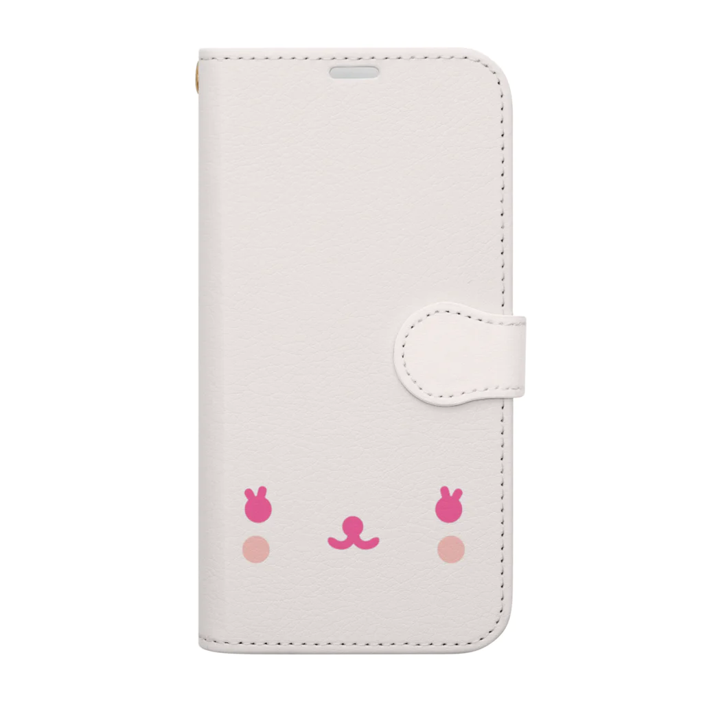 AROMA☆LOVELYのLOVELY♡RABBIT Book-Style Smartphone Case
