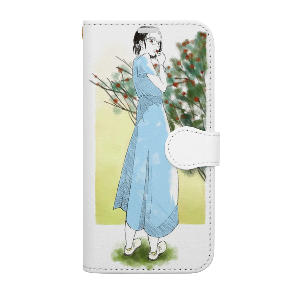 春風ジョウのたべないの？ Book-Style Smartphone Case