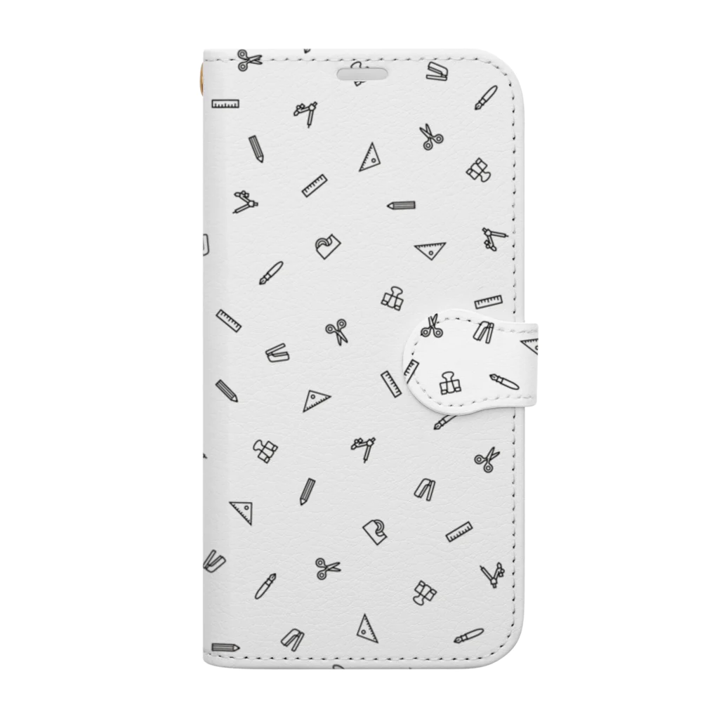 ICOMPO SHOPのステーショナリーズ White Book-Style Smartphone Case