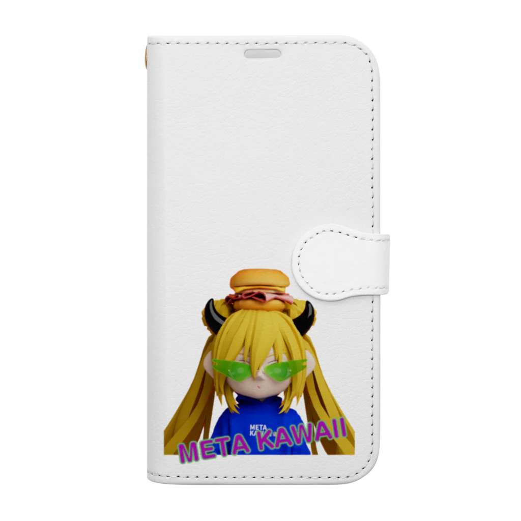 ksi's NFT collectionのDROP'S - META KAWAII #221 Book-Style Smartphone Case