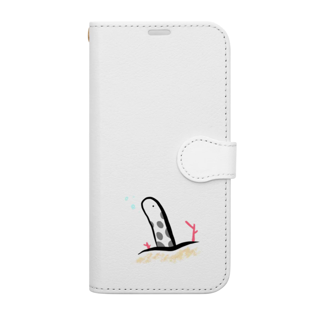 imuyのチンアナゴのイラスト Book-Style Smartphone Case