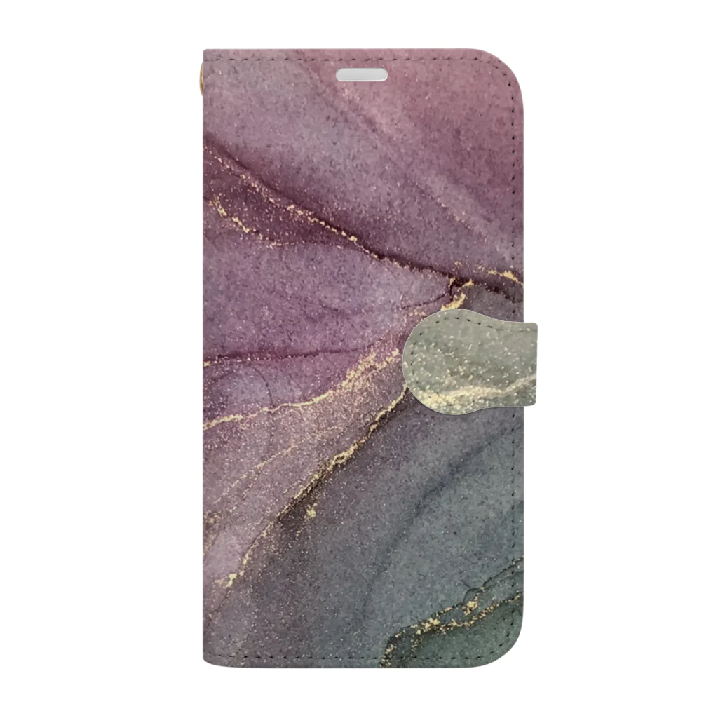 Artirie art studio のaurora  Book-Style Smartphone Case