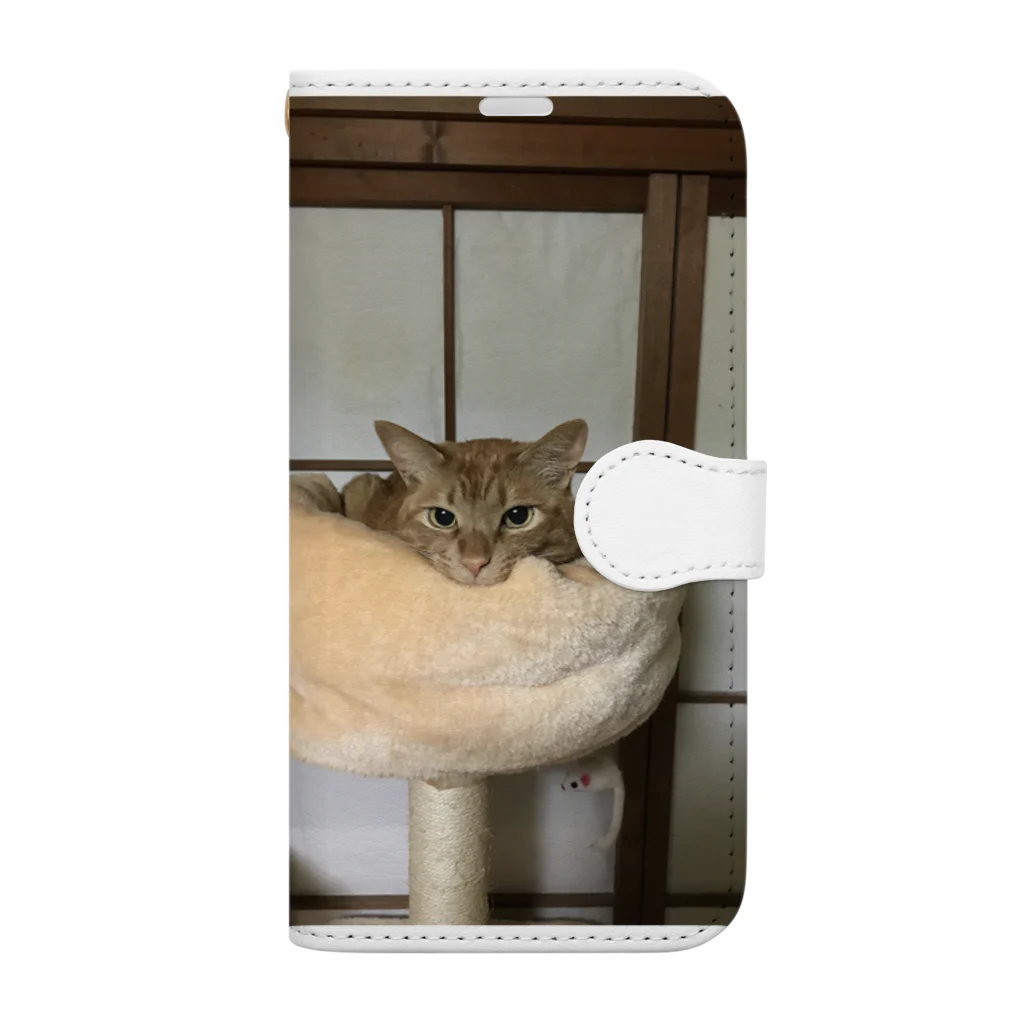 まっつんのまったりなのにゃん Book-Style Smartphone Case