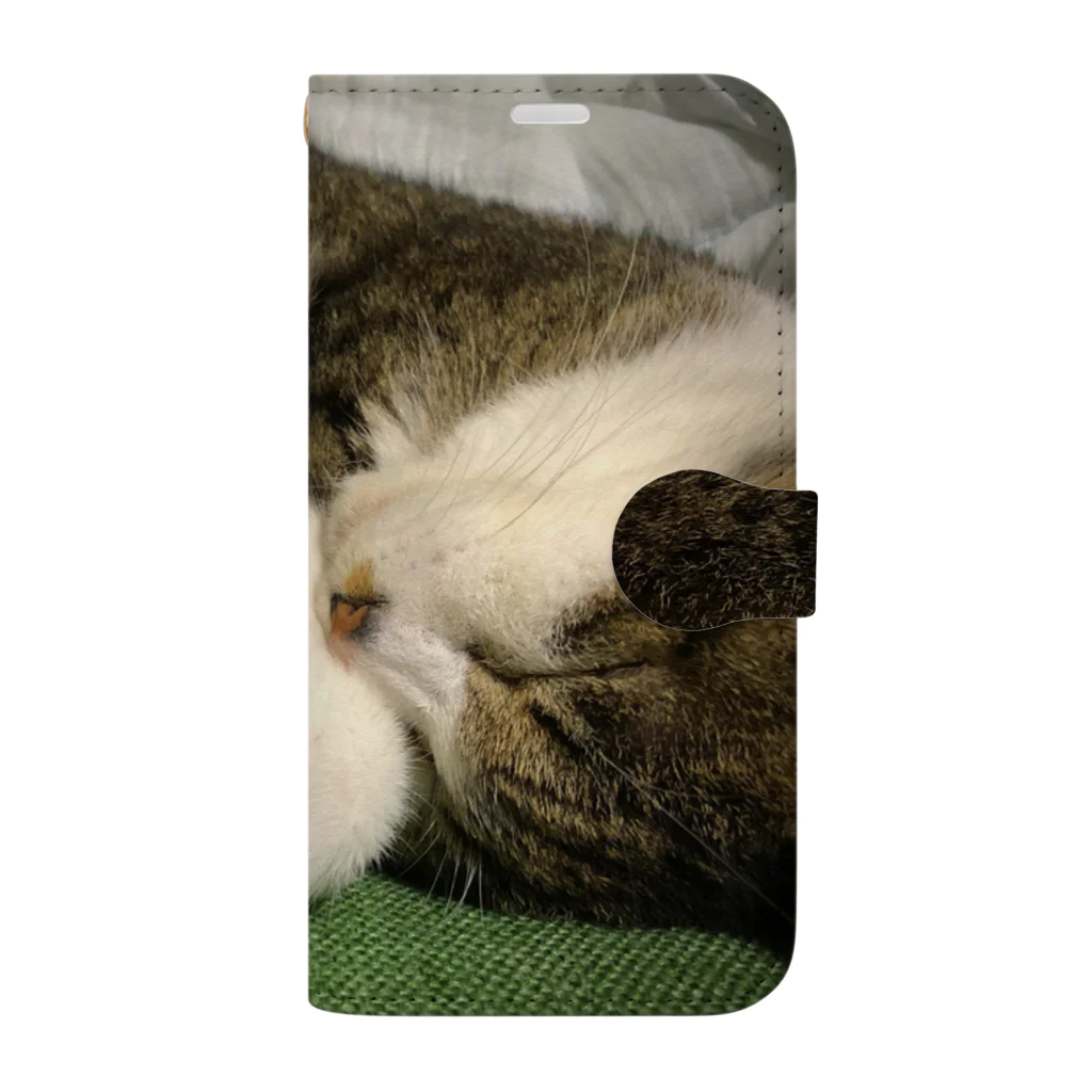 ツキコヨウのうちの猫 手帳型スマホケース