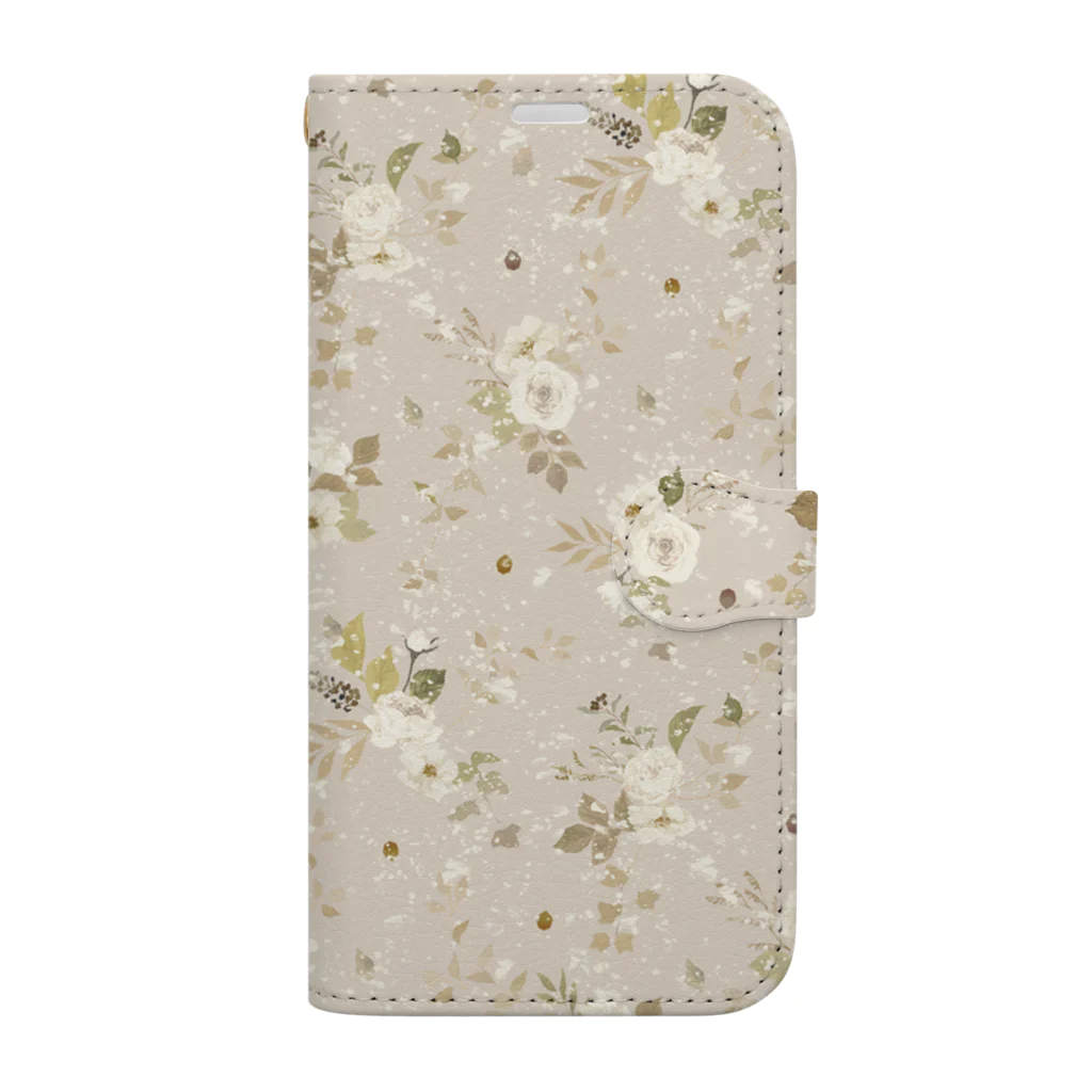 三浦朋代のRuimeme × 三浦朋代 〈Agathe〉flower Book-Style Smartphone Case