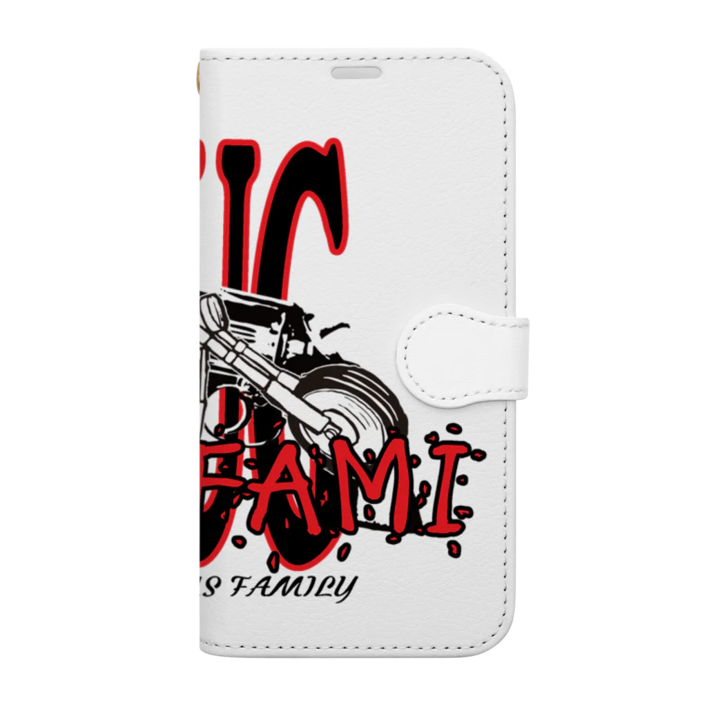 L.H.S.H のMAGNUMS　FAMILY Book-Style Smartphone Case