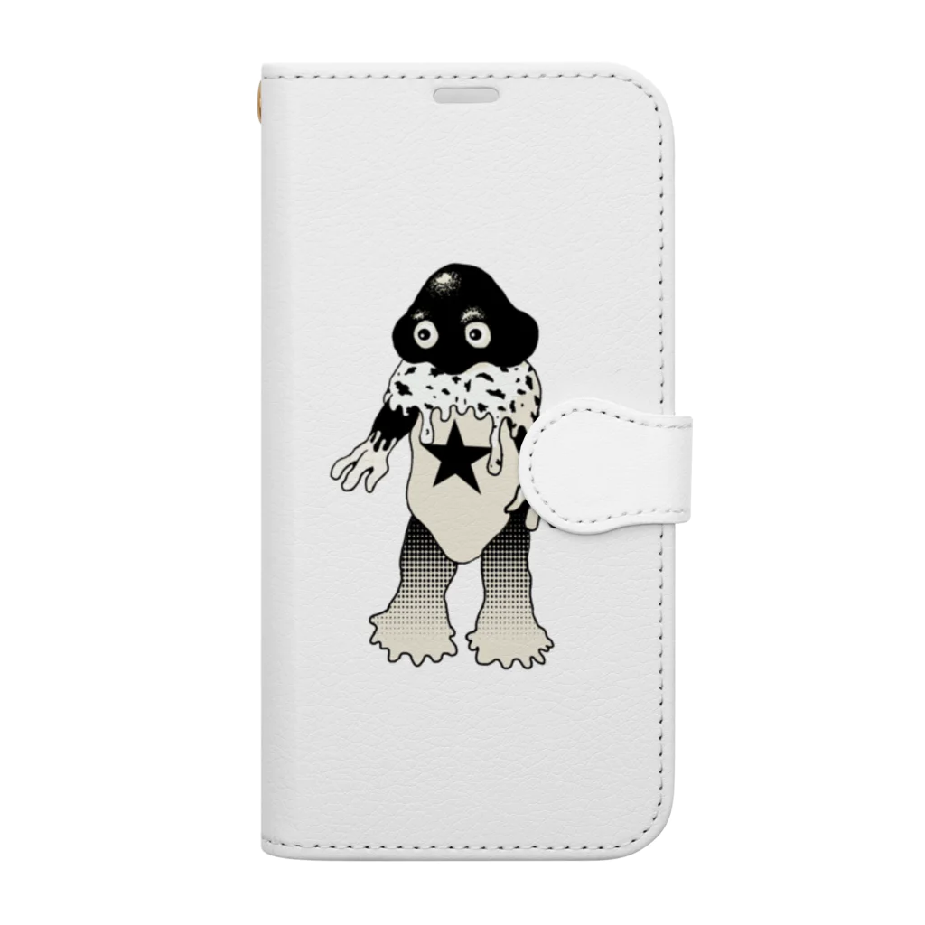 怪テロ/KAITEROの怪獣　ソーカソーダー Book-Style Smartphone Case