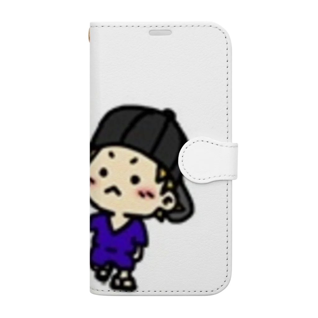 Spica。のみーくんの携帯カバー Book-Style Smartphone Case