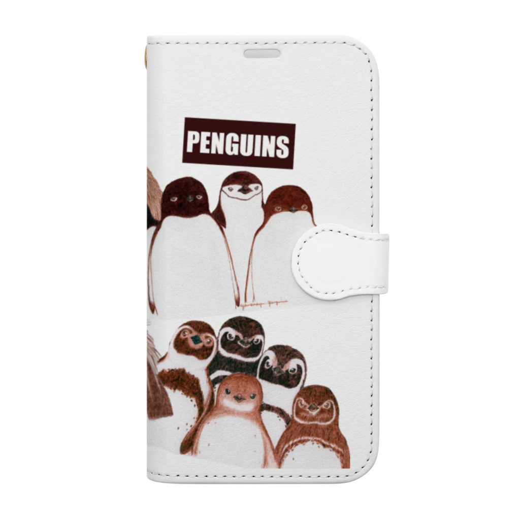 ヤママユ(ヤママユ・ペンギイナ)のPENGUINS THE BIG FOUR LIVE! Book-Style Smartphone Case