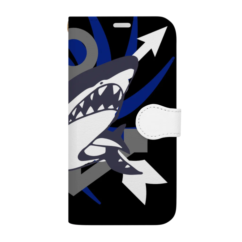 B.B(ビービー):ナイトメイトのanimal:THE SHARK Book-Style Smartphone Case