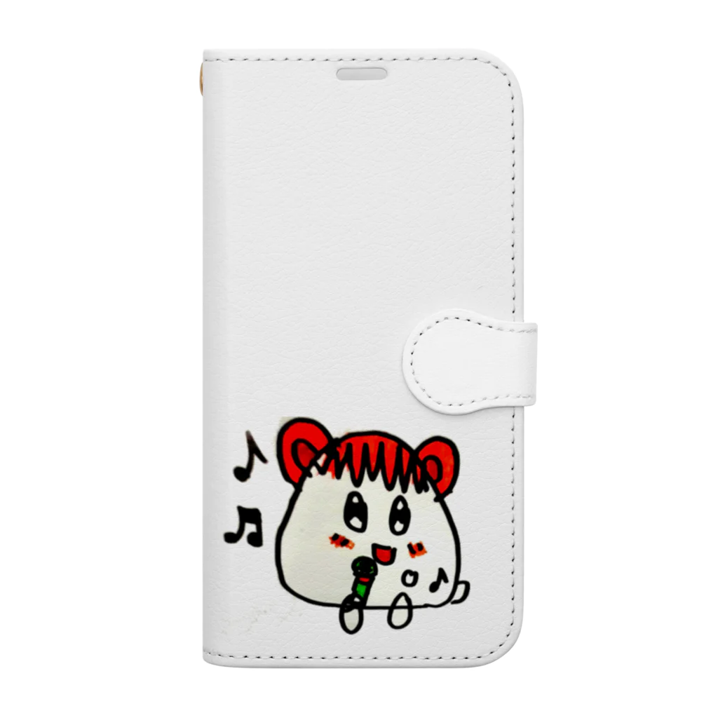 ウタハムちゃんです♪のウタハムちゃん(透明化) Book-Style Smartphone Case