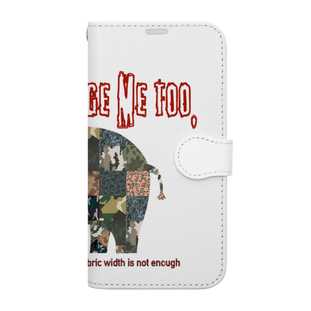 alt_203のCamouflage Me too Book-Style Smartphone Case