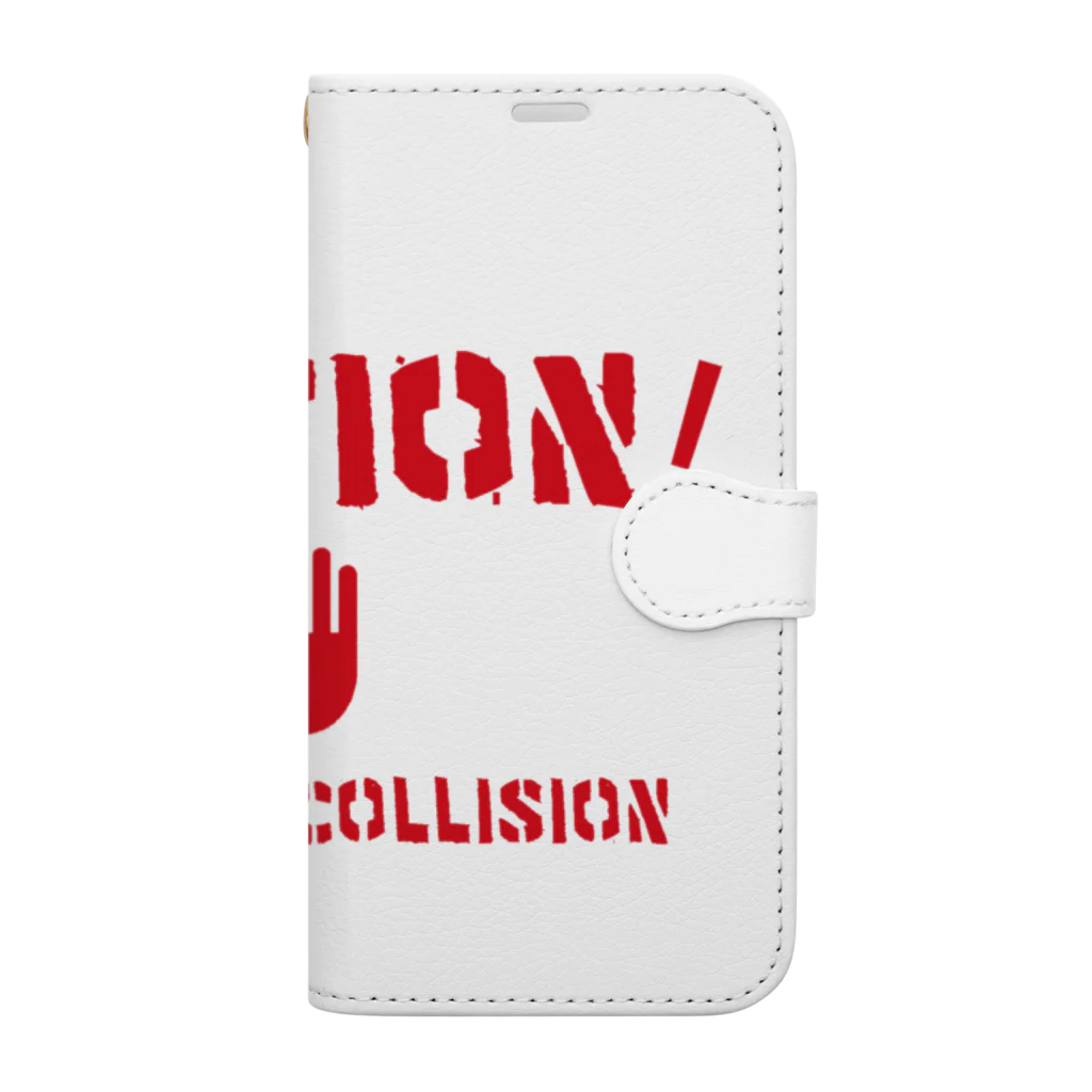 alt_203のCAUTION Book-Style Smartphone Case