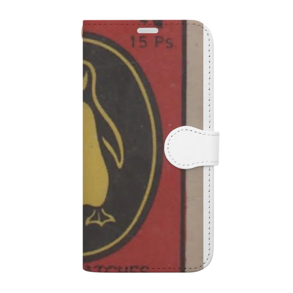 YS VINTAGE WORKSのペンギン penguin Book-Style Smartphone Case