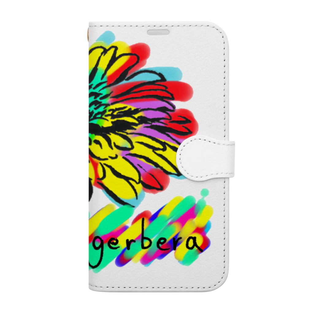 gerberasgerberaのgerberasgerbera 手帳型スマホケース