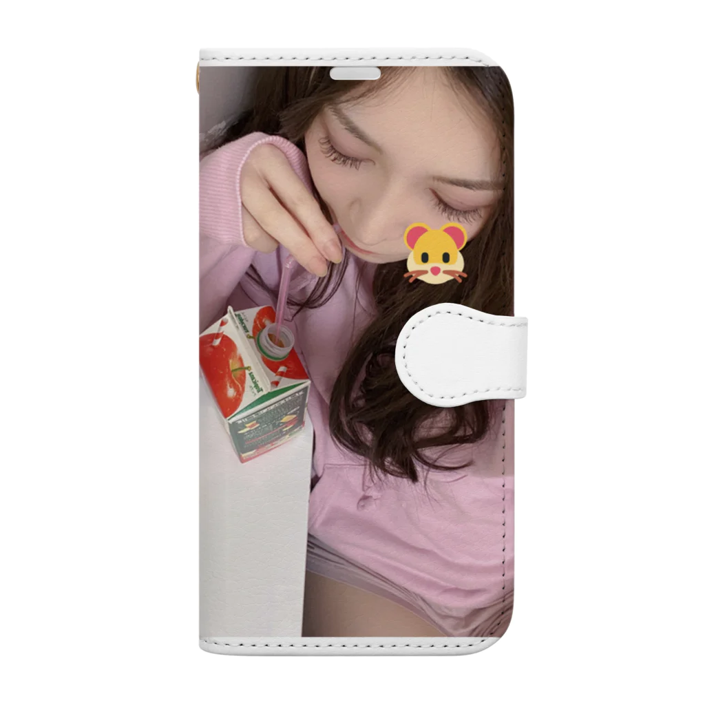 nyanta2020の夜中のスイスイ~ Book-Style Smartphone Case