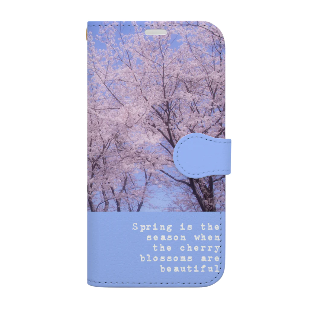 orange_honeyの桜74 Book-Style Smartphone Case