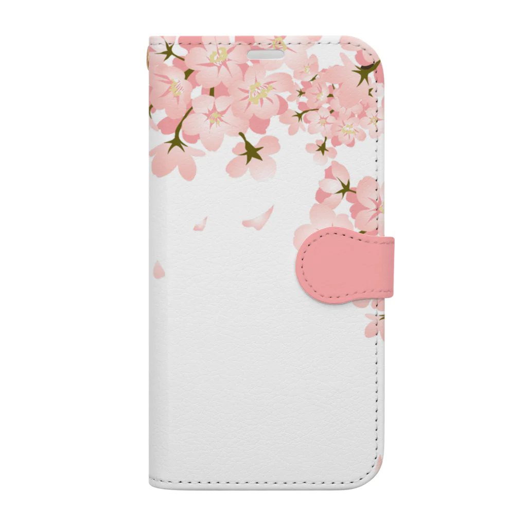 orange_honeyの桜82 Book-Style Smartphone Case