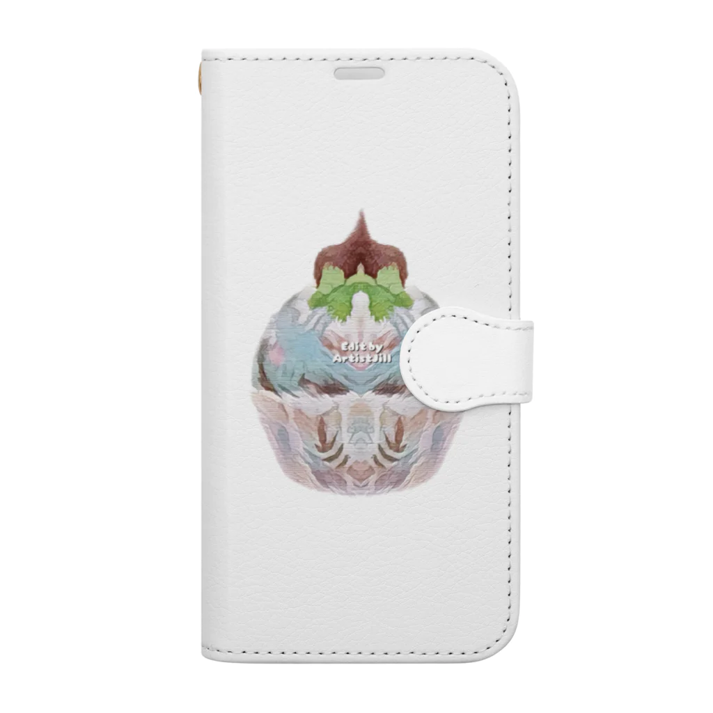 【ホラー専門店】ジルショップの桜チョコミントスイーツ❷ Book-Style Smartphone Case
