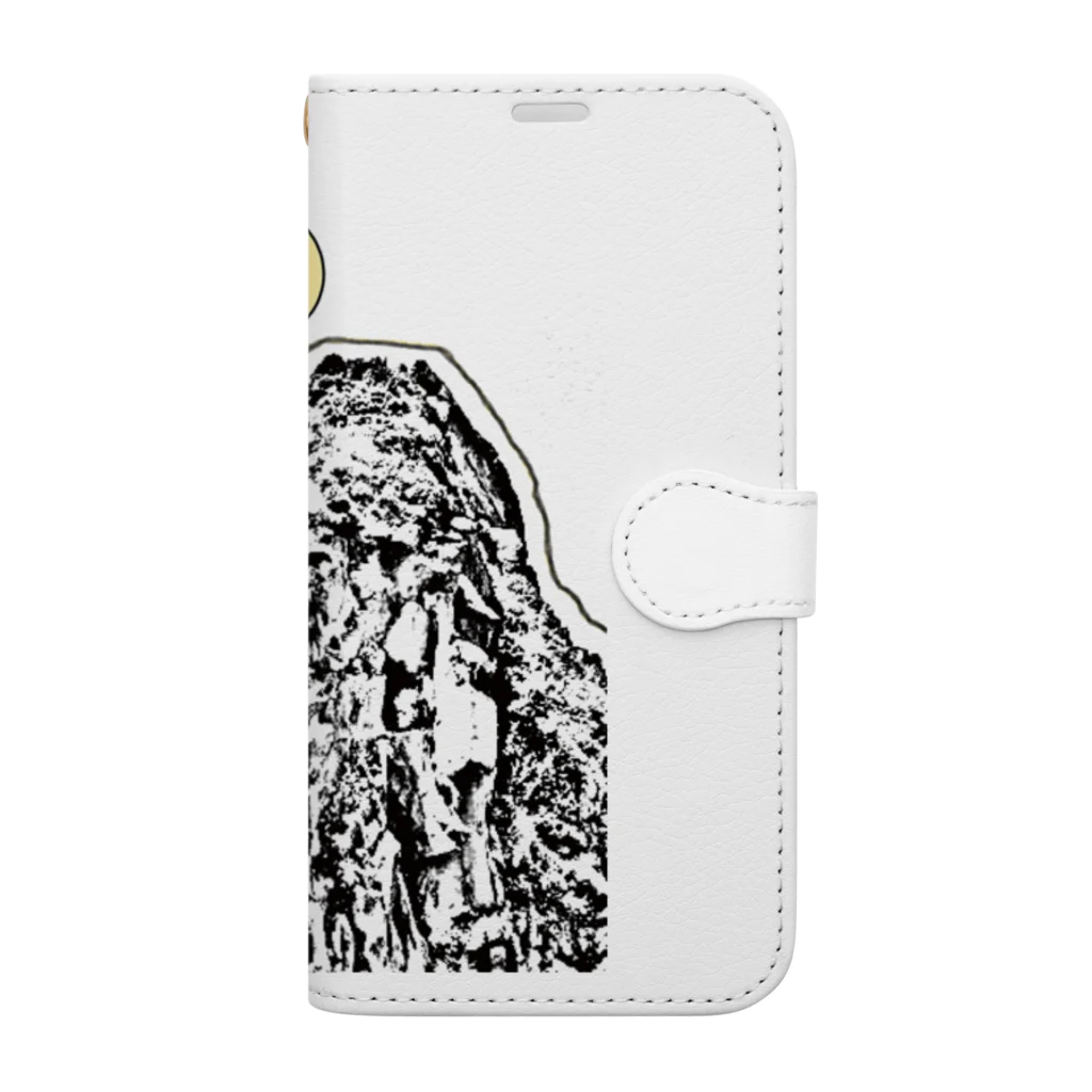 ADMS_Yuki_IKIの壱岐の猿岩！ Book-Style Smartphone Case