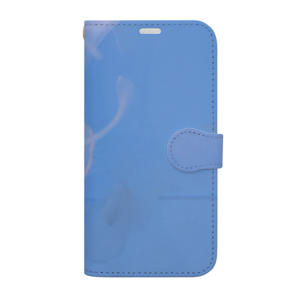 YURURIのくらげblue Book-Style Smartphone Case