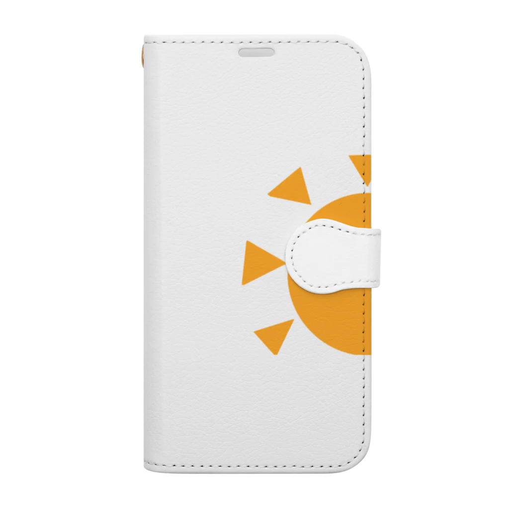 Re New M（太陽）の太陽ーーーーー！！ Book-Style Smartphone Case