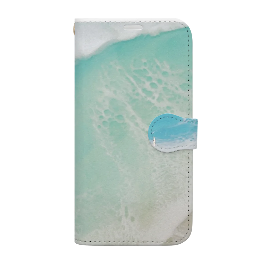 Atelier tetote のOceanアート Book-Style Smartphone Case