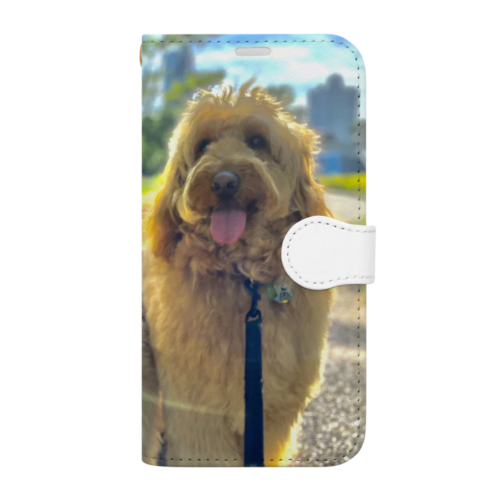 yoshie suganoのお散歩レイマグ🐾 Book-Style Smartphone Case