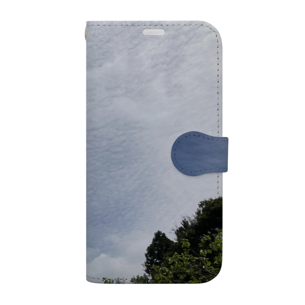 そらもようの春の空 Book-Style Smartphone Case