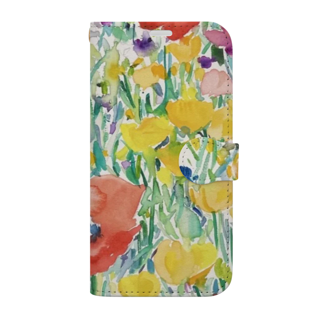 Ikumi KawanishiのWildlife Garden No.3 Book-Style Smartphone Case