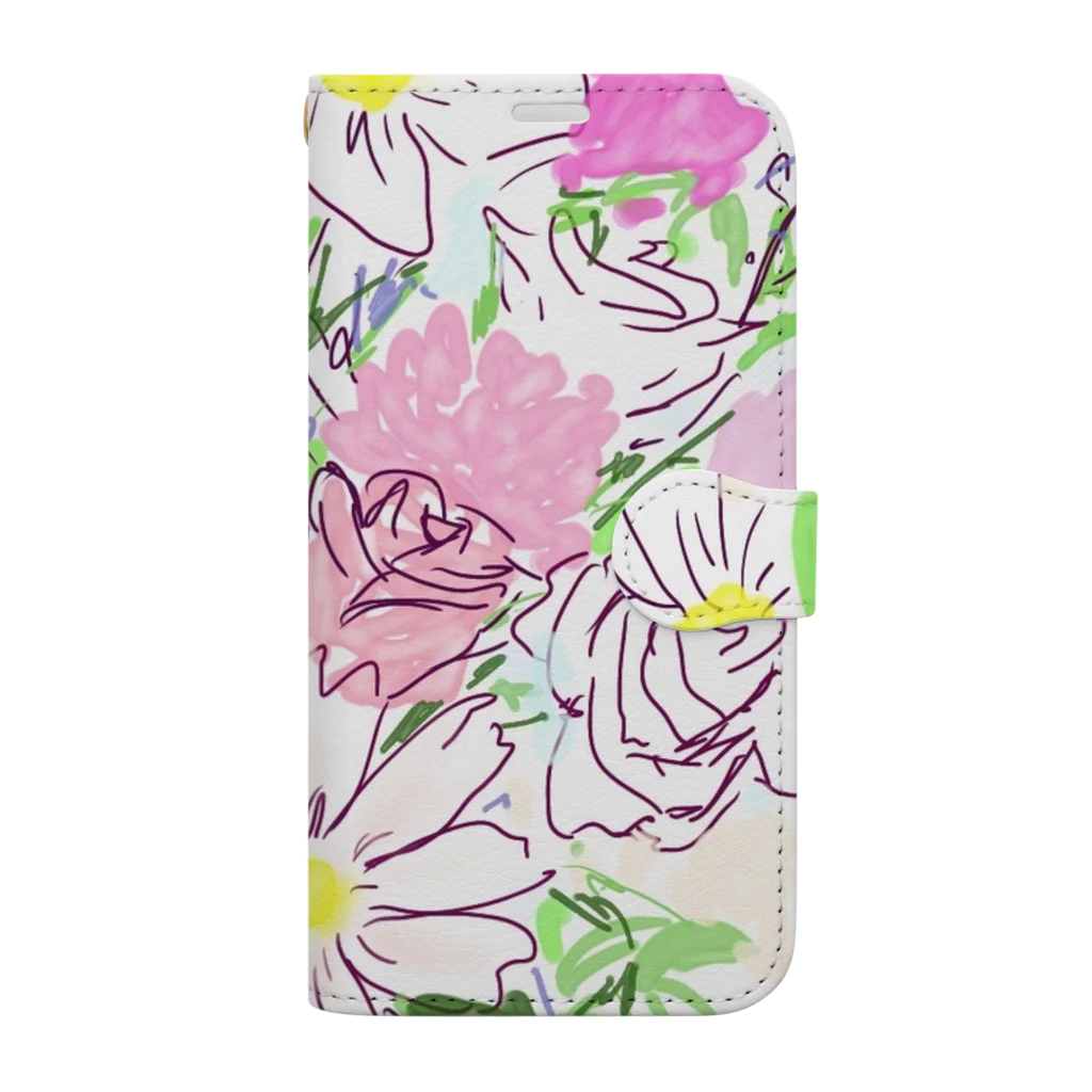 Ikumi Kawanishiの花束 No.5 Book-Style Smartphone Case