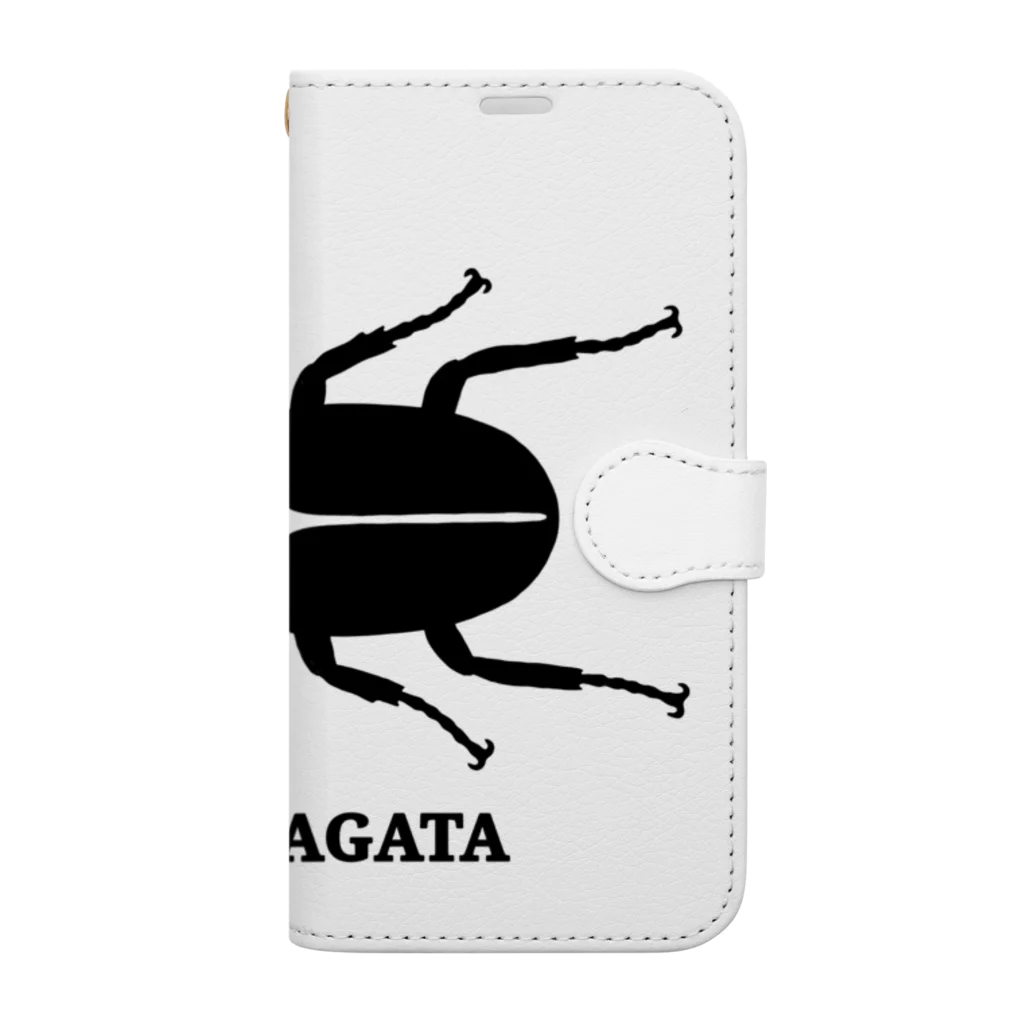 GREAT 7のオオクワガタ Book-Style Smartphone Case