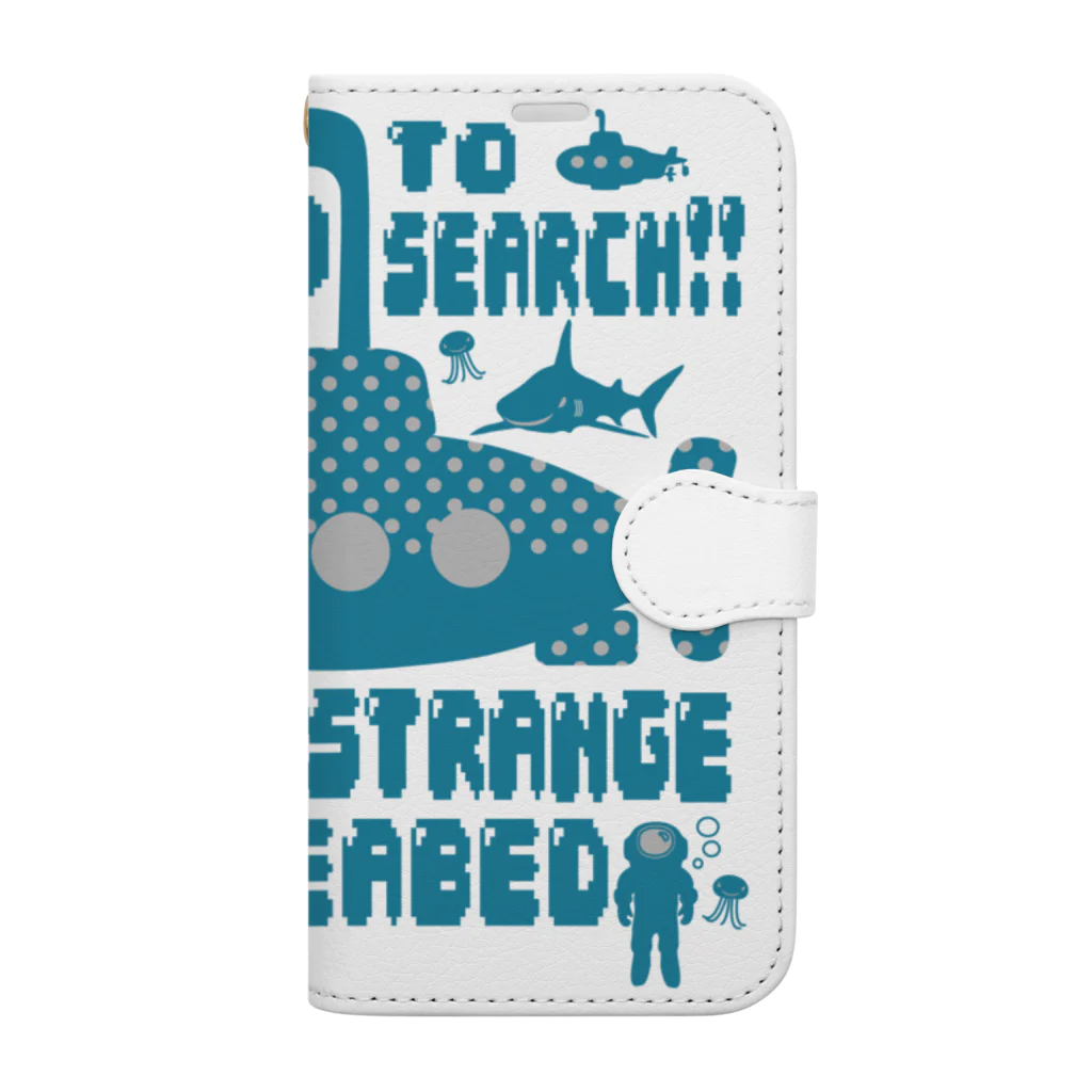 キッズモード某の海底へ行こう! Book-Style Smartphone Case