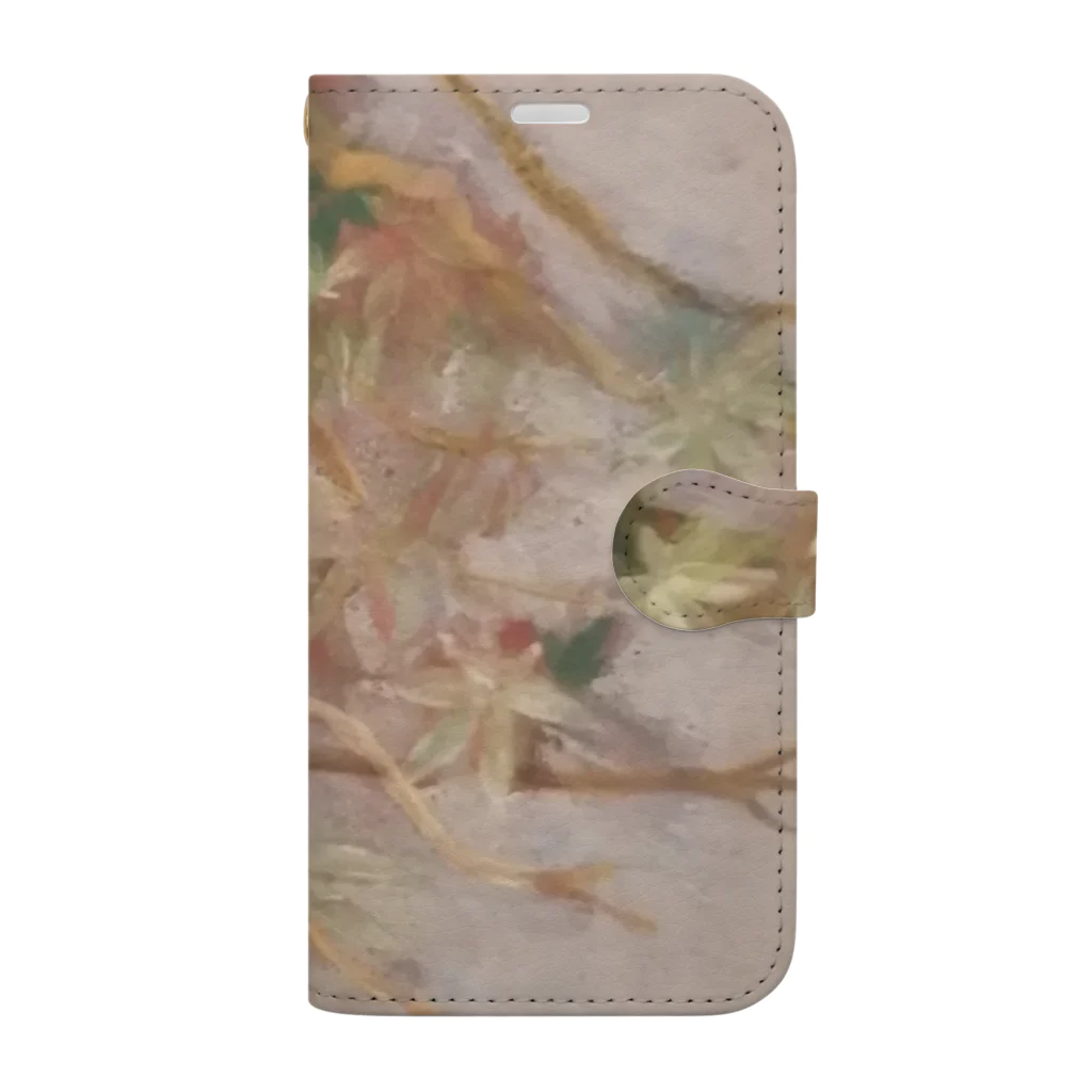 Dropwort の花ノ猫商店 Book-Style Smartphone Case