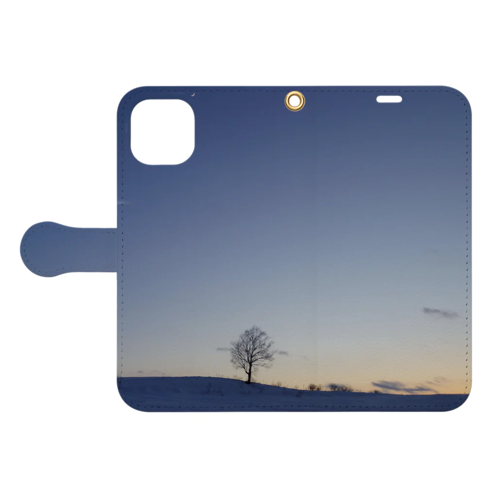 META METAの‏‎SUNSET16:38Jan Book-Style Smartphone Case:Opened (outside)