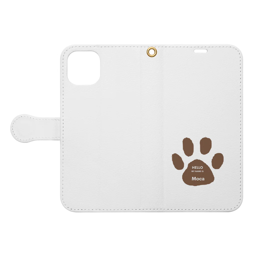 Dogo DoodleのMoc Book-Style Smartphone Case:Opened (outside)