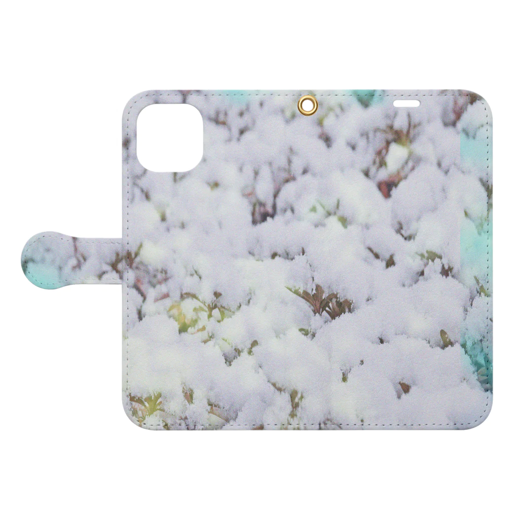 FantasyColorWorldのSnowFantasy Book-Style Smartphone Case:Opened (outside)