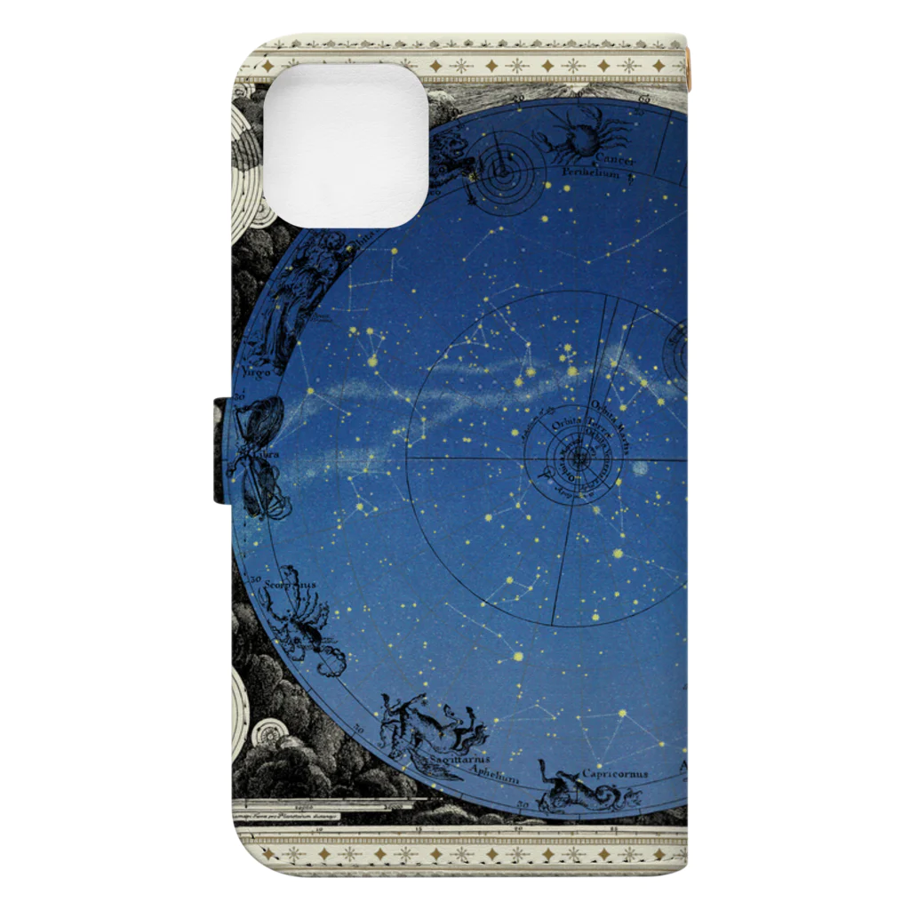 Guignolの「天体観測展」 Book-Style Smartphone Case :back