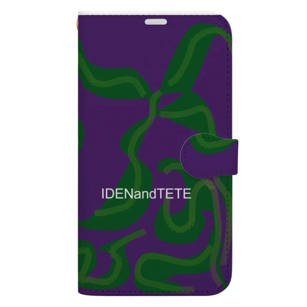 IDENandTETEのIDENandTETE 手帳型スマホケース