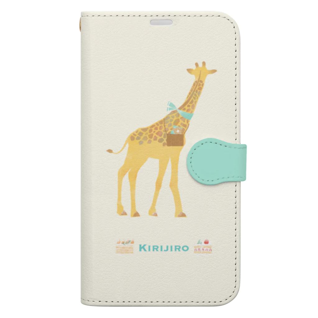 きりんさんのきりたろうときりじろう Book-Style Smartphone Case