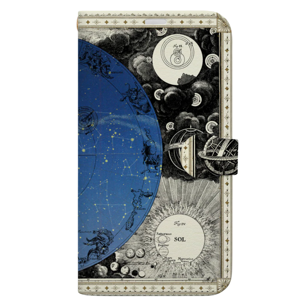 Guignolの「天体観測展」 Book-Style Smartphone Case