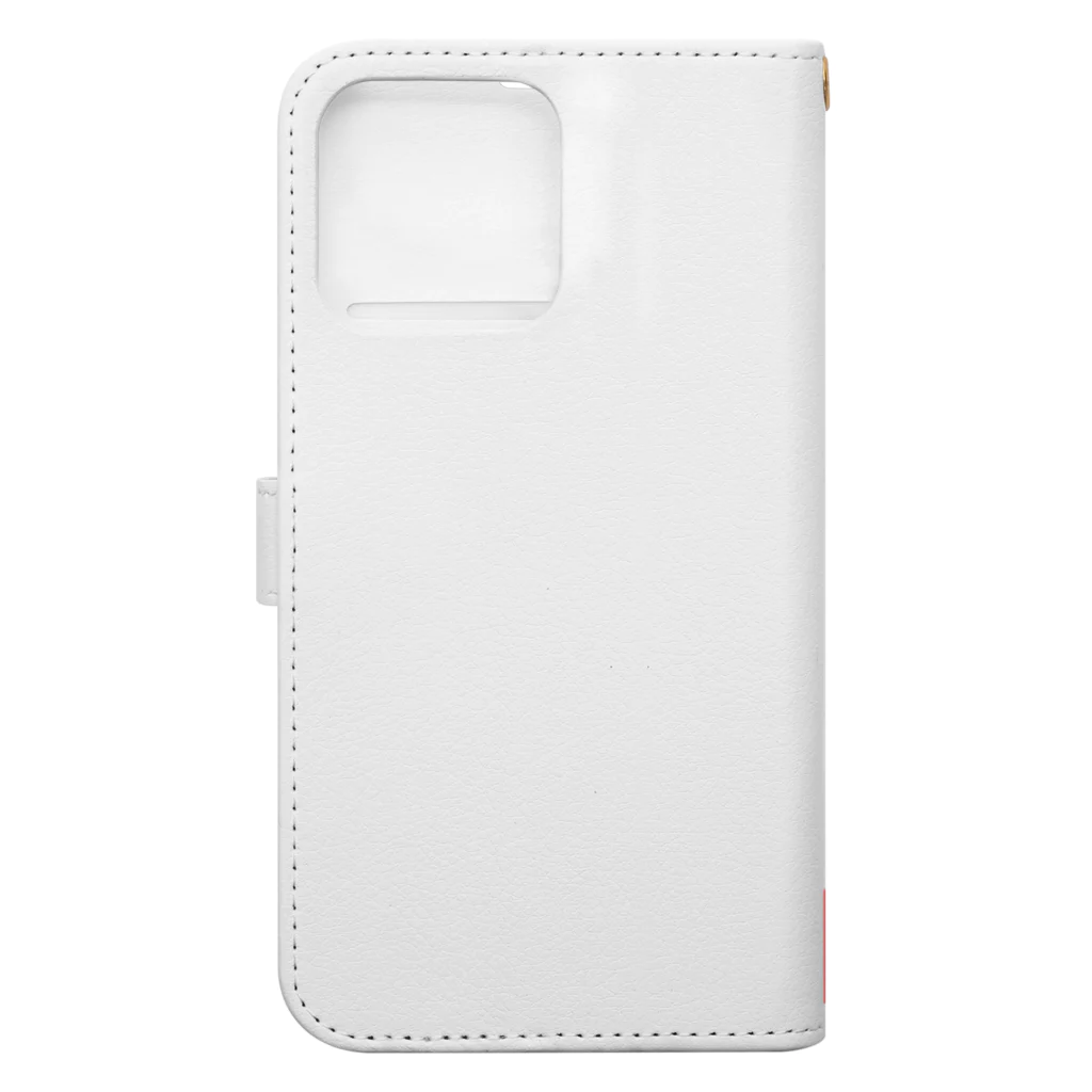 Starmine storeの【Starmine】 KIKORI Neon color mobile case 1 Book-Style Smartphone Case :back