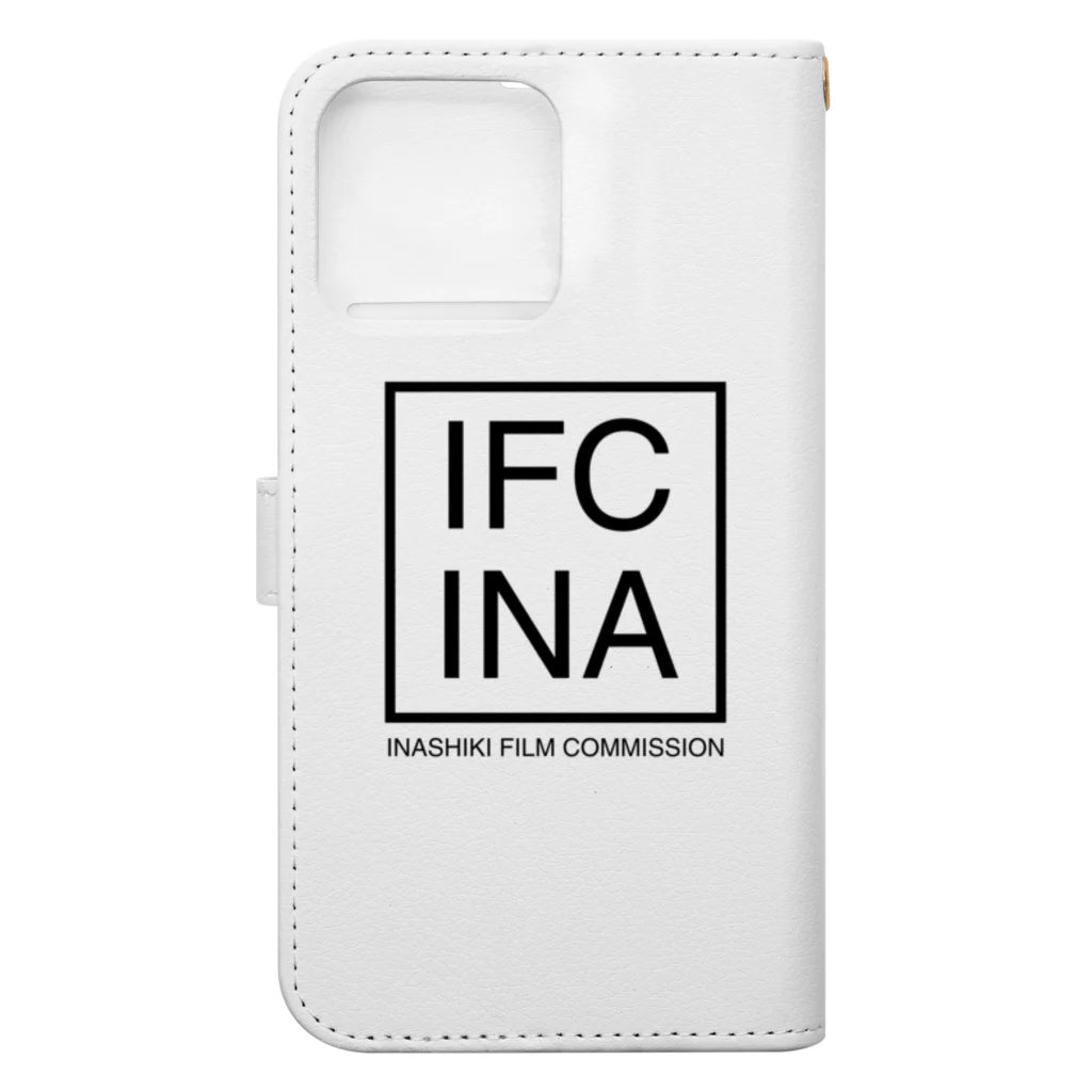 INASHIKI_FILM_COMMISSIONのIFC 手帳型スマホケースの裏面